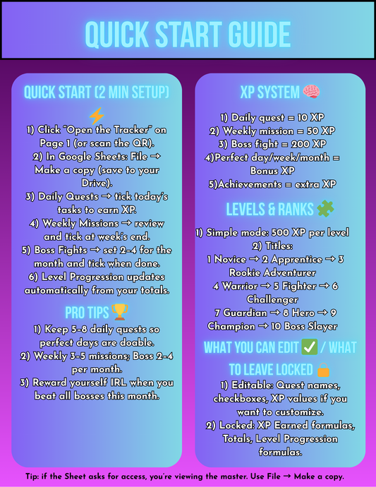 Life XP Tracker 🚀